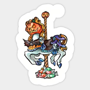 Halloween Horse Sticker